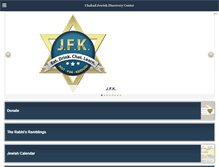 Tablet Screenshot of jewishbrandon.com